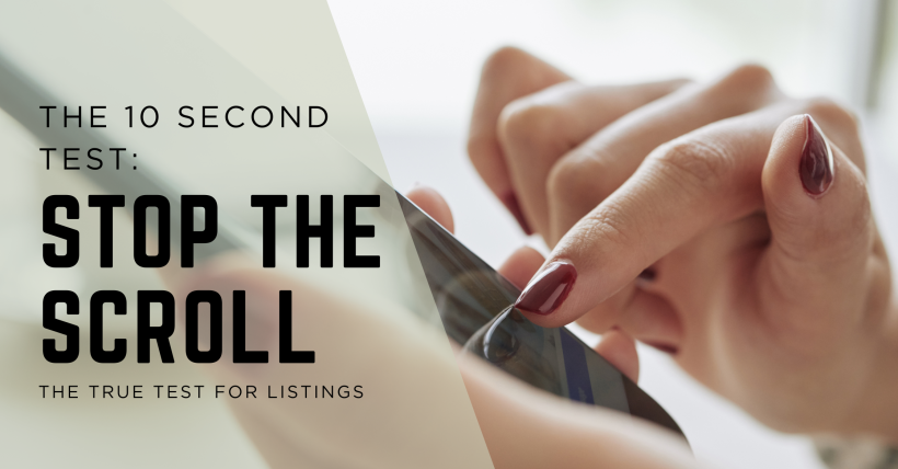 The 10-Second Test: Can Your Listing Pass the Scroll?